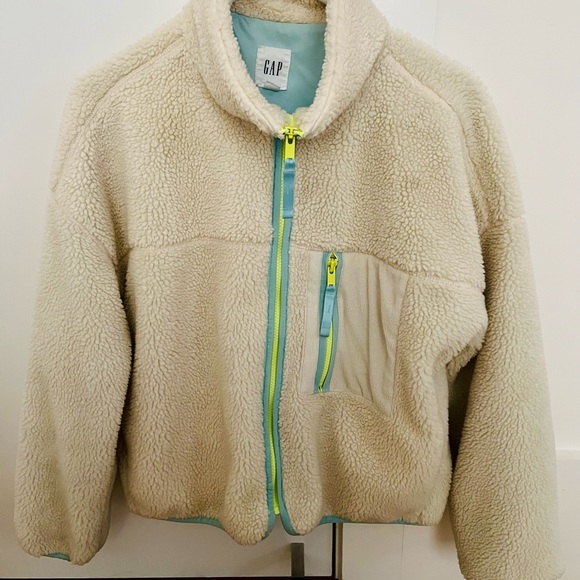 Gap full zip Sherpa jacket - Picture 2 of 2